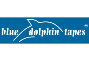 logo blue dolphin tape