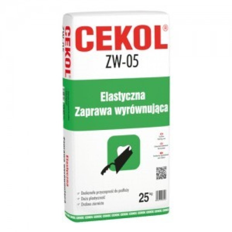 CEKOL ZW-05 ZAPRAWA WYRÓWNUJĄCA ELASTYCZNA